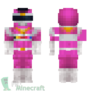 Aperçu de la skin Minecraft Cassie - Power Rangers In Space