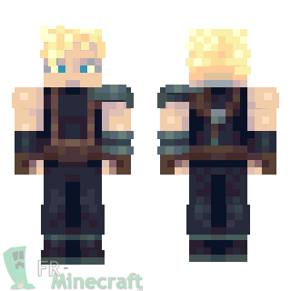 Aperçu de la skin Minecraft Cloud - Final Fantasy