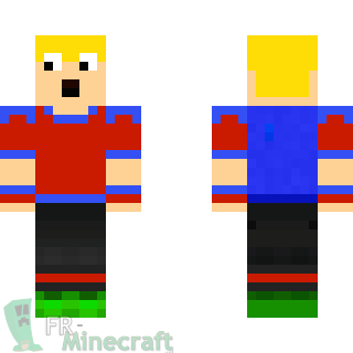 Aperçu de la skin Minecraft Garçon