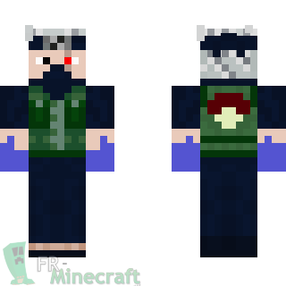 Aperçu de la skin Minecraft Kakashi Hatake - Naruto