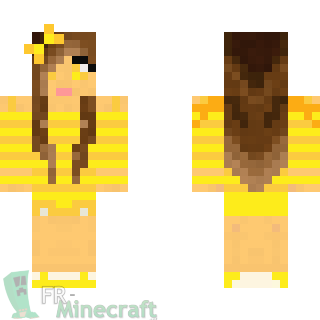 Aperçu de la skin Minecraft KweekYellow