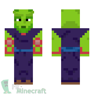 Aperçu de la skin Minecraft Piccolo - Dragon Ball Z