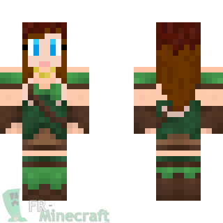 Aperçu de la skin Minecraft Robinnette des Bois