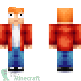 Aperçu de la skin Minecraft Fry - Futurama