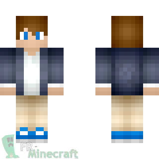 Aperçu de la skin Minecraft Garçon branché