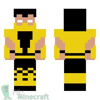 Aperçu de la skin Minecraft Scorpion - Mortal Combat