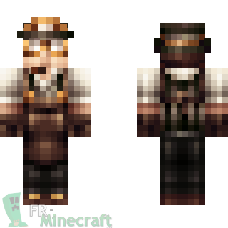 Aperçu de la skin Minecraft Mineur