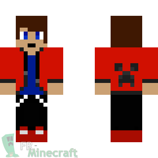 Aperçu de la skin Minecraft iSupraz