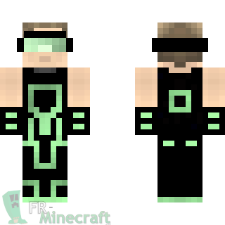 Aperçu de la skin Minecraft Hero du future