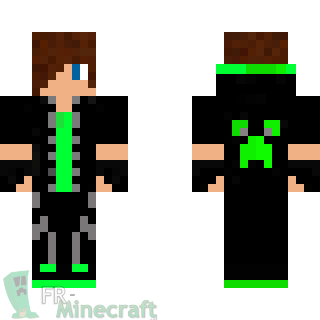 Aperçu de la skin Minecraft boy style