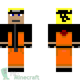 Aperçu de la skin Minecraft Naruto