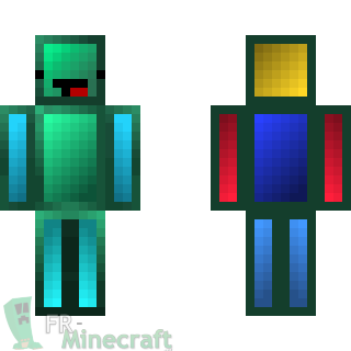 Aperçu de la skin Minecraft Multiface