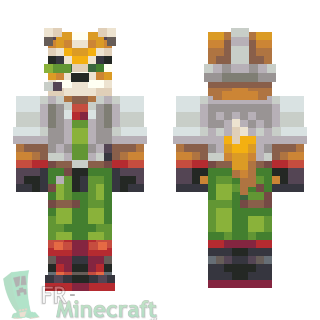 Aperçu de la skin Minecraft Fox - Star Fox