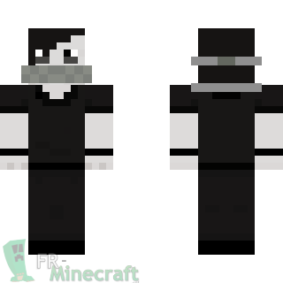 Aperçu de la skin Minecraft Personnage dans un piege - SAW