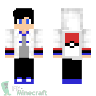 Aperçu de la skin Minecraft Dresseur Pokémon