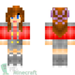 Aperçu de la skin Minecraft Fille de la campagne