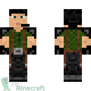 Aperçu de la skin Minecraft Soldat