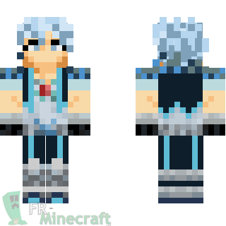 Aperçu de la skin Minecraft Mage de glace