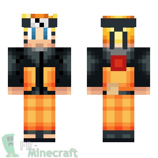 Aperçu de la skin Minecraft Naruto - Naruto