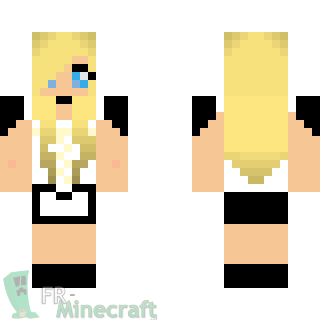 Aperçu de la skin Minecraft Fille serveuse