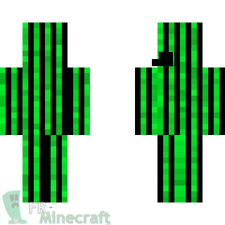 Aperçu de la skin Minecraft Electro