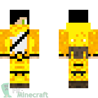 Aperçu de la skin Minecraft Chasseur de Blaze