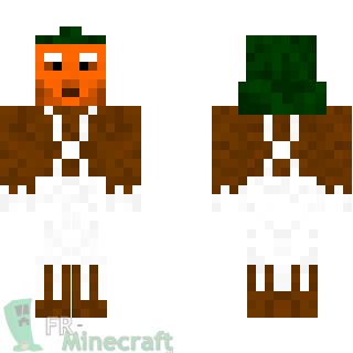 Aperçu de la skin Minecraft Oompa Loompa