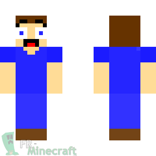 Aperçu de la skin Minecraft Peureux