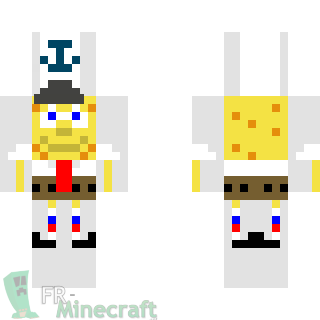 Aperçu de la skin Minecraft Costume de Bob l'éponge