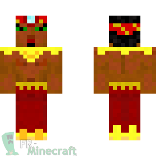 Aperçu de la skin Minecraft Sultan