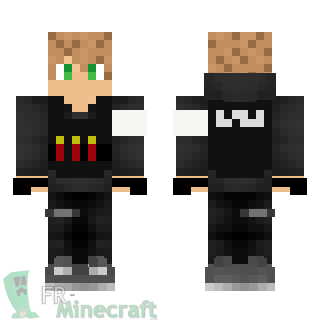 Aperçu de la skin Minecraft Agent de sécurité