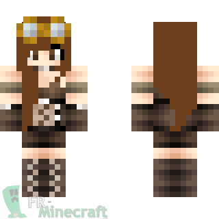 Aperçu de la skin Minecraft Aventurière