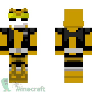 Aperçu de la skin Minecraft Nate - Power rangers beast morphers