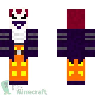 Aperçu de la skin Minecraft Gecko Moria - One Piece