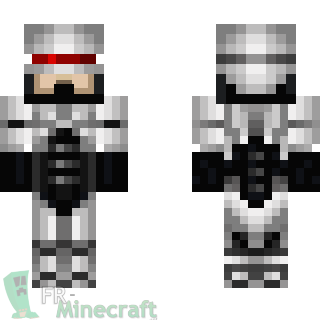 Aperçu de la skin Minecraft Robocop