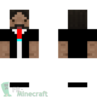 Aperçu de la skin Minecraft Zelvac en costard