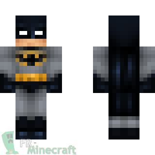 Aperçu de la skin Minecraft Batman