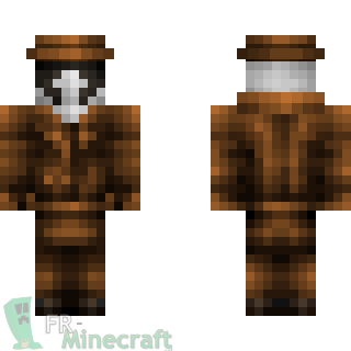 Aperçu de la skin Minecraft Rorschach - Watchmen