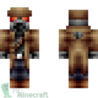 Aperçu de la skin Minecraft NCR Ranger - The Fallout