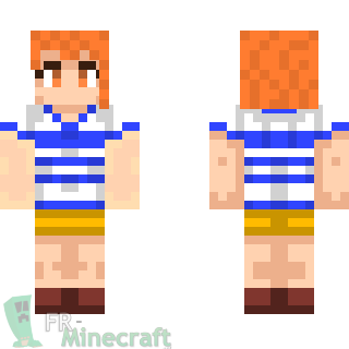 Aperçu de la skin Minecraft Nami - One Piece