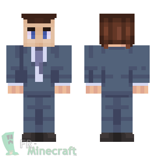 Aperçu de la skin Minecraft Emmanuel Macron