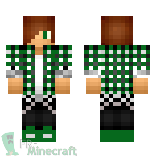 Aperçu de la skin Minecraft Ado cool 2.0