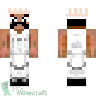 Aperçu de la skin Minecraft Ouvrier