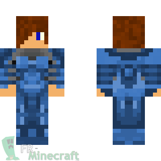 Aperçu de la skin Minecraft DJ Futuriste