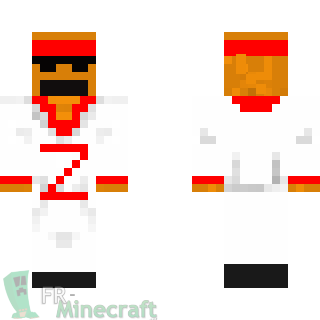 Aperçu de la skin Minecraft zarque