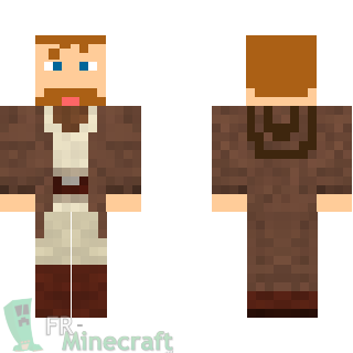 Aperçu de la skin Minecraft Obi-Wan Kenobi - Star Wars