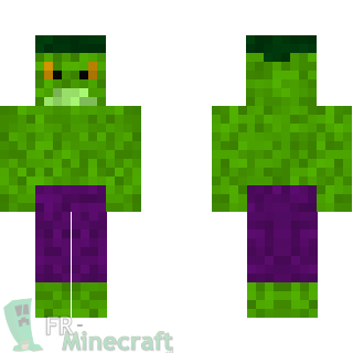 Aperçu de la skin Minecraft Hulk