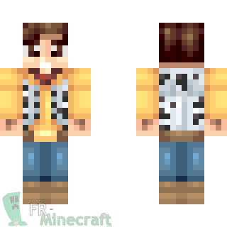 Aperçu de la skin Minecraft Woody - Toy Story