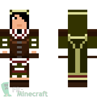 Aperçu de la skin Minecraft La contrebandière - Assassin's Creed Brotherhood