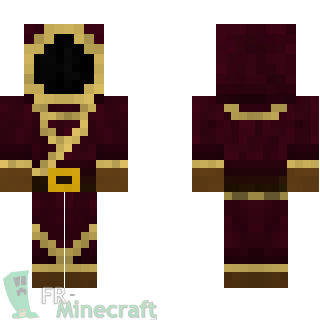 Aperçu de la skin Minecraft Mage